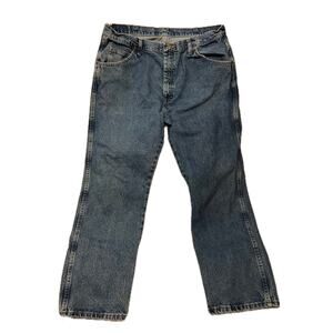 Wrangler Classic Straight Blue Jeans Mens 40x30